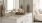 bathroom with backlit mirror 